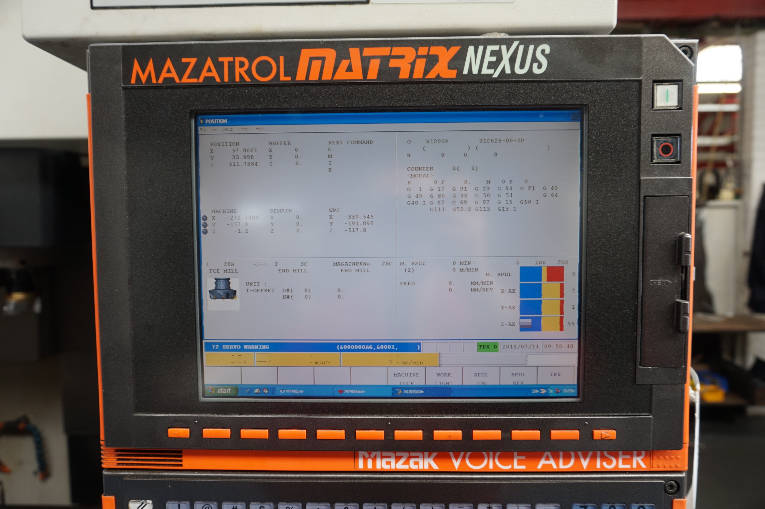 MAZAK Nexus VCN 410A-II  2007